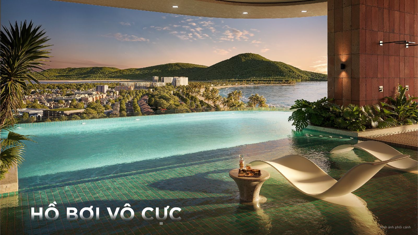 Hồ bơi vô cực tầng 21 Q'Terra