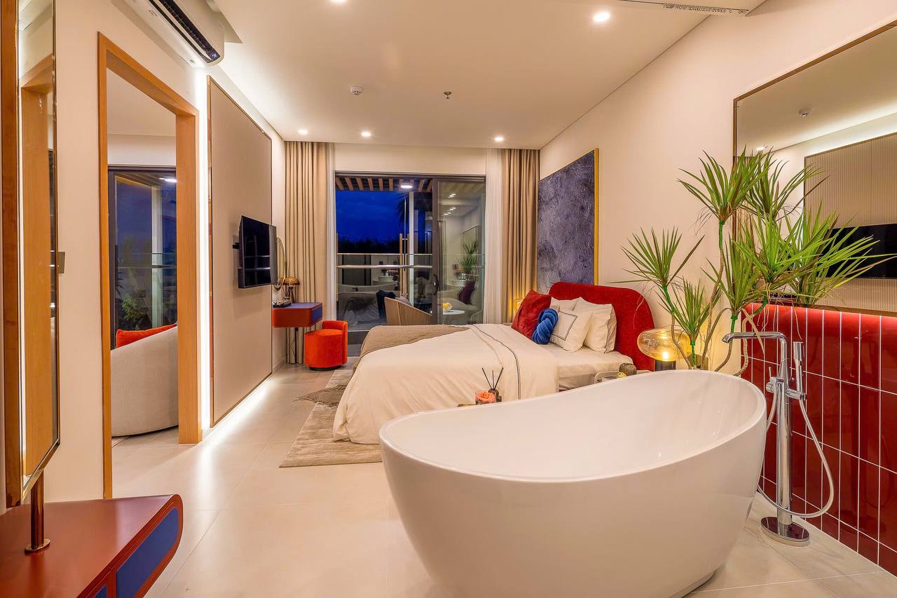 Bên trong căn hộ mẫu Alora Nha Trang: nội thất kể chuyện phố đêm